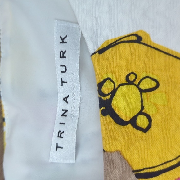 Trina Turk Floral Pom-pom Fringe Shift Dress - Picture 8 of 13